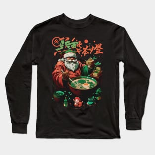 Ramen Santa Clause - Christmas In Japan! Hohoho Long Sleeve T-Shirt